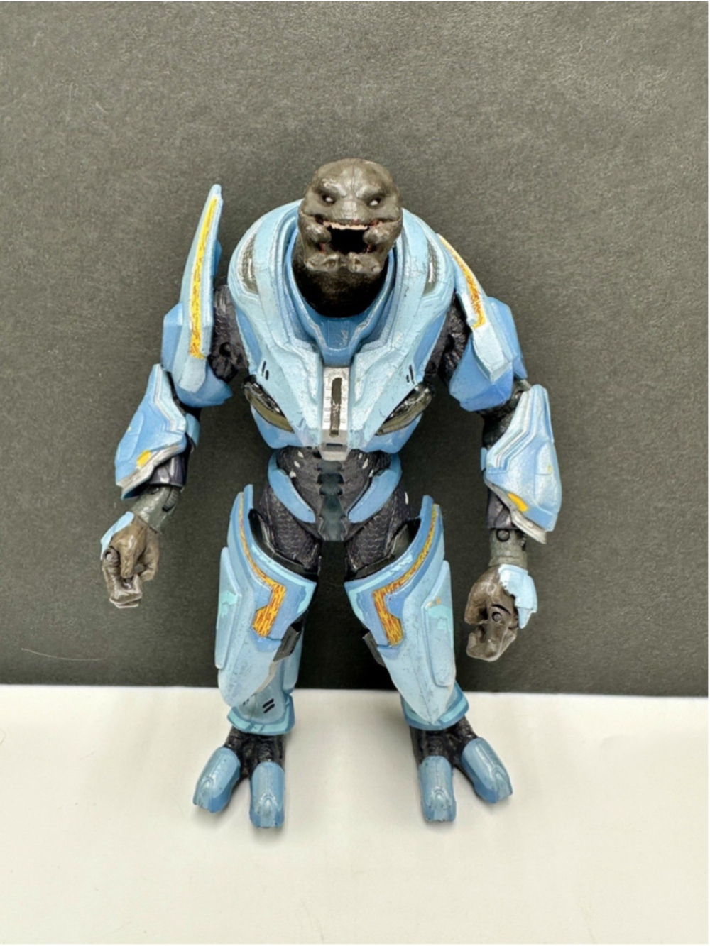Halo Reach McFarlane Toys Elite General Blue Figure Invasion Set Incomplete